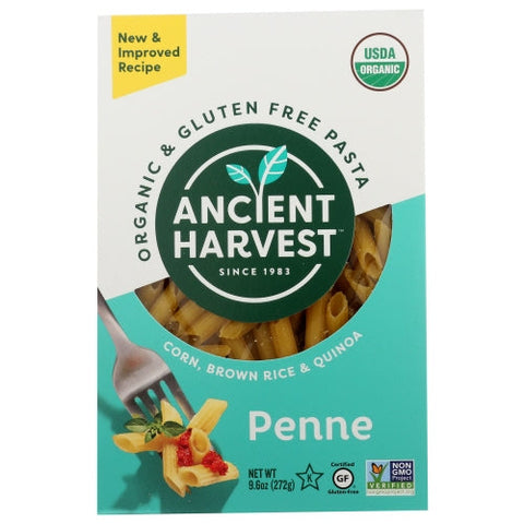 Ancient Harvest, Organic Penne Pasta Gluten Free, 9.6 Oz(Case Of 12) Ancient Harvest