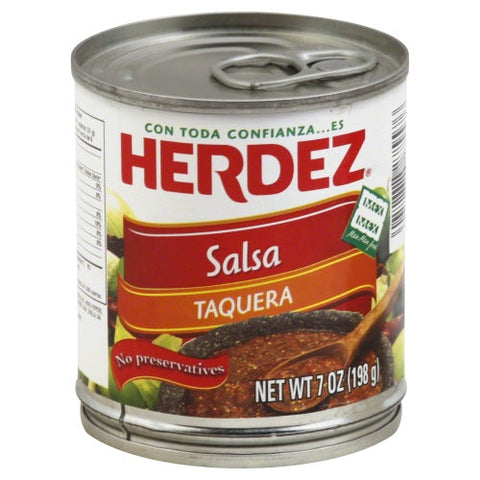 Herdez, Salsa Taquera, 7 Oz(Case Of 12) Herdez