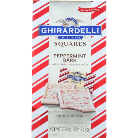 Choc Sqr Hldy Ppmt Brk Case of 12 X 7.9 Oz by Ghirardelli