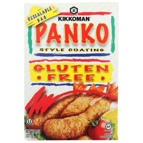 Kikkoman, Gluten Free Panko Style Coating, 8 Oz(Case Of 12) Kikkoman