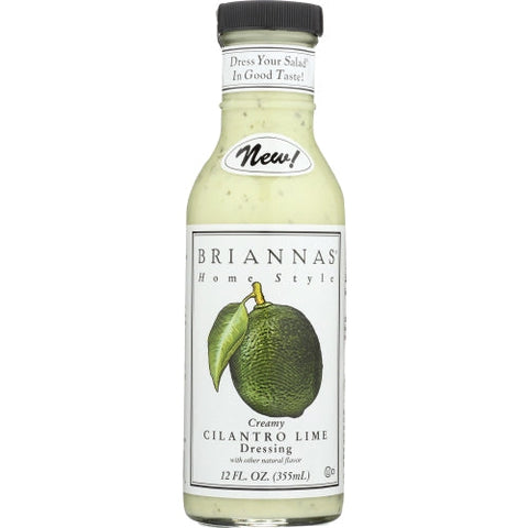 Briannas, Creamy Cilantro Lime Dressing, 12 Oz(Case Of 6) Briannas