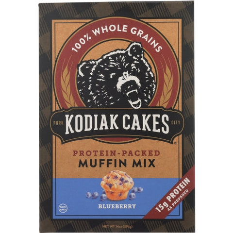 Kodiak Cakes, Mix Muffin Blueberry, 14 Oz(Case Of 6) Kodiak Cakes