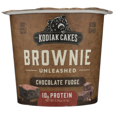 Kodiak Cakes, Brownie Unleashed Chocolate Fudge, 2.36 Oz(Case Of 12) Kodiak Cakes
