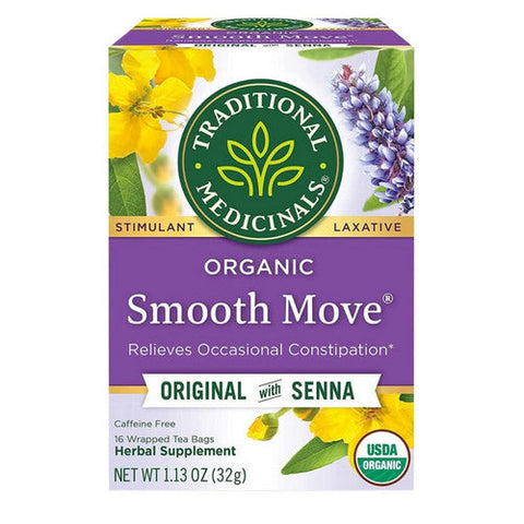 Traditional Medicinals, Smooth Move Tea, 16 bags Traditional Medicinals