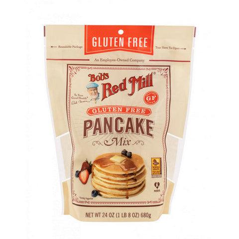 Bobs Red Mill, Pancake Mix Gluteen Free, 24 Oz(Case Of 4) Bobs Red Mill