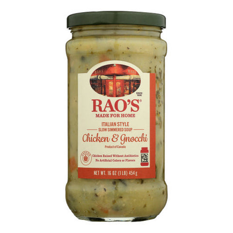 Rao's, Specialty Food Soup Chicken Gnocchi, 16 Oz(Case Of 6) Rao's