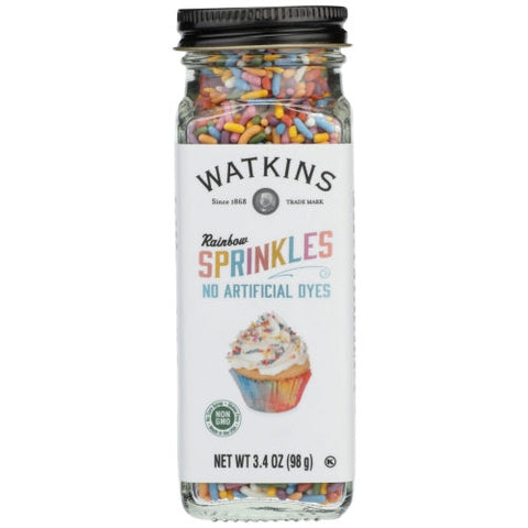 Watkins, Sprinkles Rainbow, 3.4 Oz(Case Of 3) Watkins