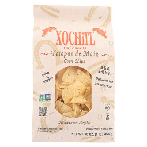 Xochitl, Corn Chips  Salted, Case of 9 X 16 Oz Xochitl