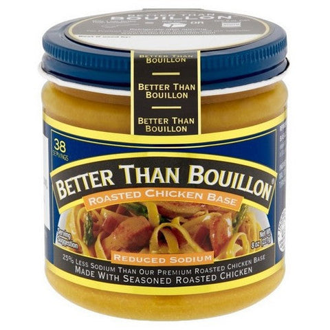 Better Than Bouillon, Base Chckn Rdcd Sodium, 8 Oz(Case Of 6) Better Than Bouillon