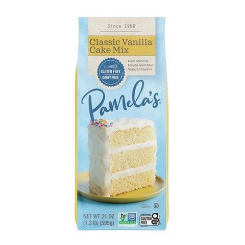 Pamela's Products, Mix Cake Gfwf Nd Clsc Van, 21 Oz(Case Of 6) Pamela's Products