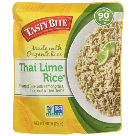 Tasty Bite, Rice Thai Lime, 8.8 Oz(Case Of 6) Tasty Bite