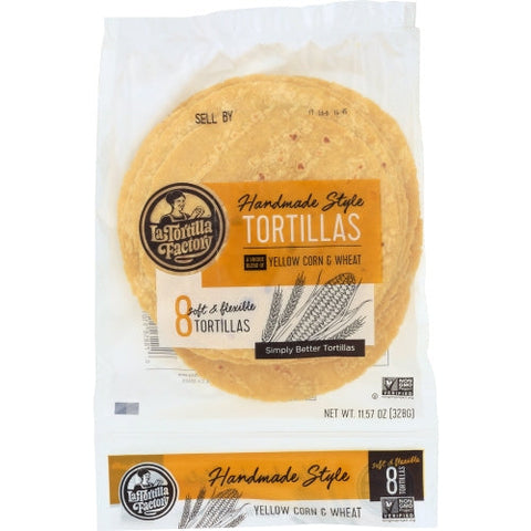 La Tortilla Factory, Tortilla Corn Hms Yllw, 11.57 Oz(Case Of 12) La Tortilla Factory