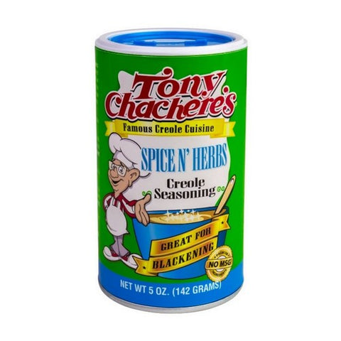 Tony Chachere's, Seasoning Spice And Herb Creole, 5 Oz(Case Of 6)