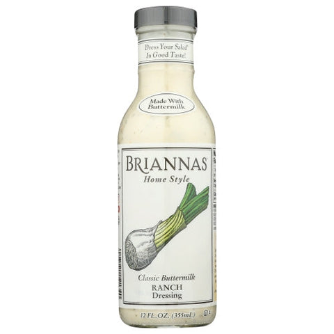 Briannas, Drssng Bttrmlk Rnch Clssc, 12 Oz(Case Of 6) Briannas