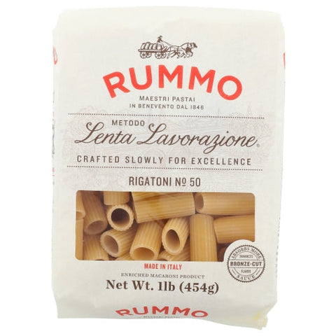 Rummo, Pasta Rigatoni, 16 Oz(Case Of 12) Rummo