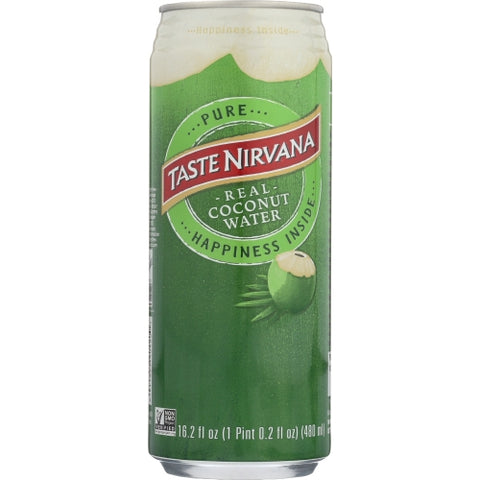 Coconut Wtr Can Case of 12 X 16.2 Oz by Taste Nirvana