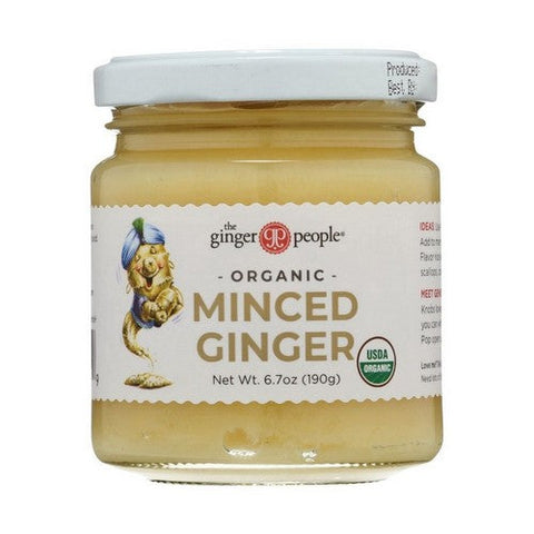 Ginger People, Organic Minced Ginger, 6.7 Oz(Case Of 12) Ginger People