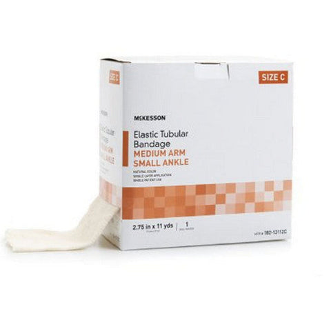 McKesson, Elastic Tubular Support Bandage 2-3/4 Inch X 11 Yard Medium 182-13112C, Box Of 1 McKesson