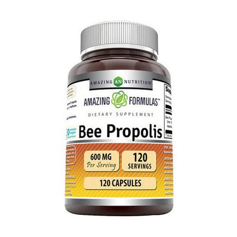 Amazing Nutrition, Amazing Formulas Bee Propolis, 600 mg, 120 Caps Amazing Nutrition