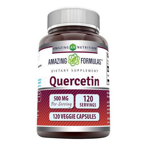 Amazing Nutrition, Amazing Formulas Quercetin, 500 mg, 120 Veg Caps Amazing Nutrition