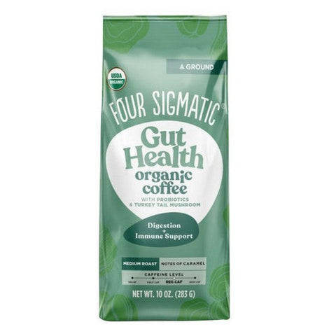 Four Sigma Foods Inc, Gut Health Ground Coffee Medium Roast, 10 Oz Four Sigma Foods Inc