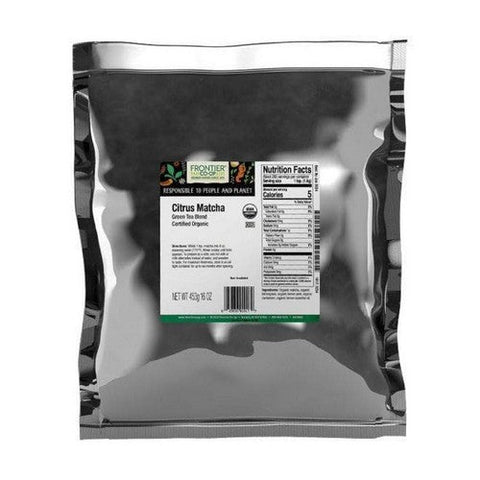 Frontier Coop, Organic Citrus Matcha Green Tea, 16 Oz Frontier Coop
