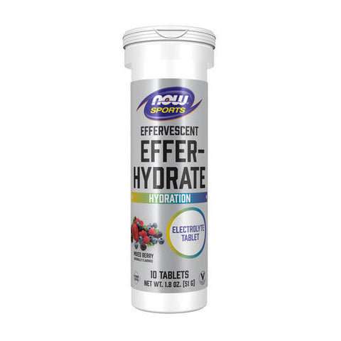 Now Foods, Effer-Hydrate Mixed Berry, 10 Tabs Now Foods