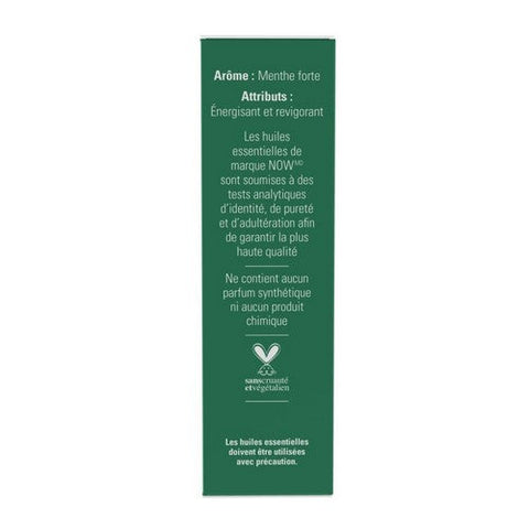 Now Foods, Organic Roll-On Peppermint Essential Oil Blend, 10 Ml Now Foods