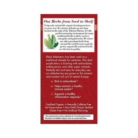 Bravo Tea, Absolute Elderberry Herbal Tea, 20 Bags