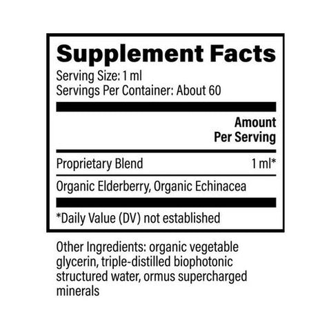 Global Healing Center, Elderberry & Echinacea, 2 Oz Global Healing Center