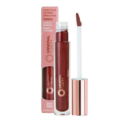 Mineral Fusion, Hydro-Shine Lip Gloss Rabida, .15 Oz Mineral Fusion