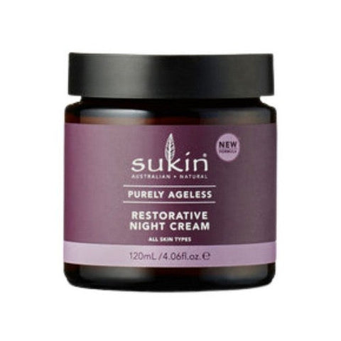 Sukin, Purely Ageless Restorative Night Cream, 4.06 Oz Sukin