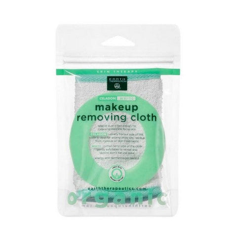 Earth Therapeutics, Organic Cotton Makeup Removing Cloth, 1 Unit Earth Therapeutics