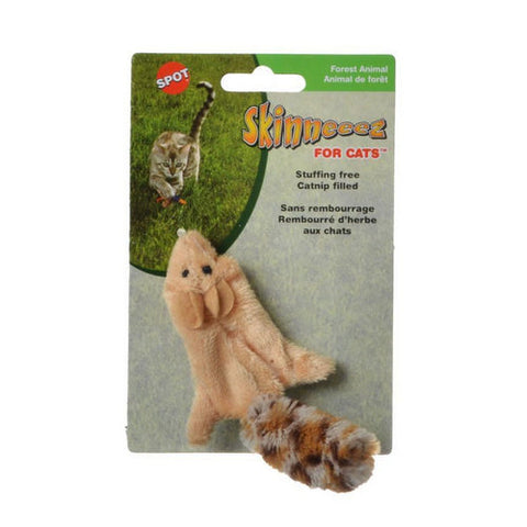 Skinneeez Squirrel Cat Toy Squirrel Cat Toy by Spot