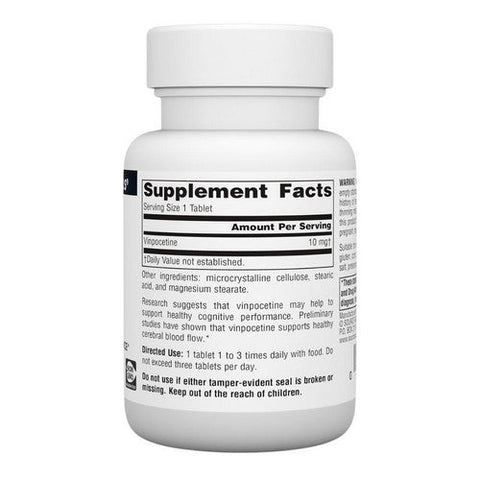Source Naturals, Vinpocetine, 10 MG, 120 Tabs Source Naturals