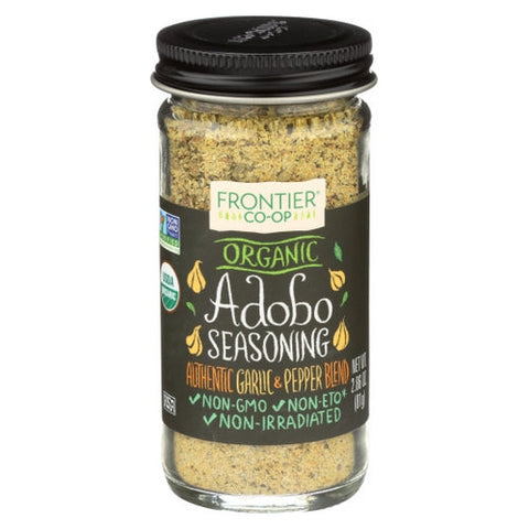 Frontier Herb, Organic Adobo Seasoning, 2.86 Oz (Case of 12) Frontier Herb
