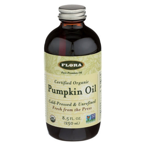 Flora, Organic Pumpkin Oil, 8.5 Oz Flora