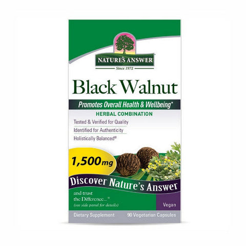 Nature's Answer, Black Walnut, 1500 Mg, 90 Veg Caps