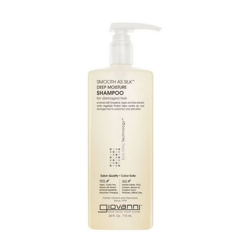 Giovanni Cosmetics, Smooth As Silk Deep Moisture Shampoo, 24 Oz Giovanni Cosmetics