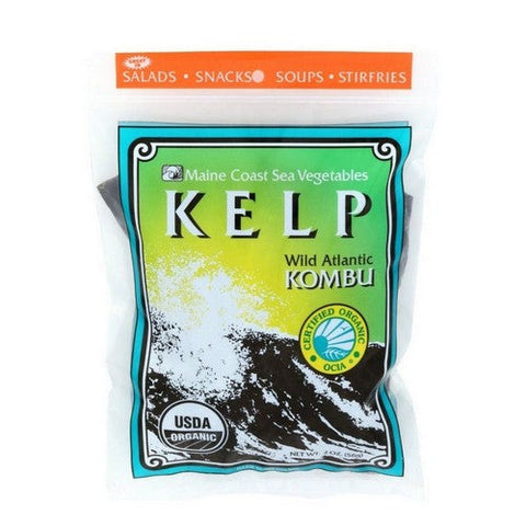 Maine Coast Sea Vegetables, Organic Kelp Wild Atlantic Kombu, 2 Oz Maine Coast Sea Vegetables