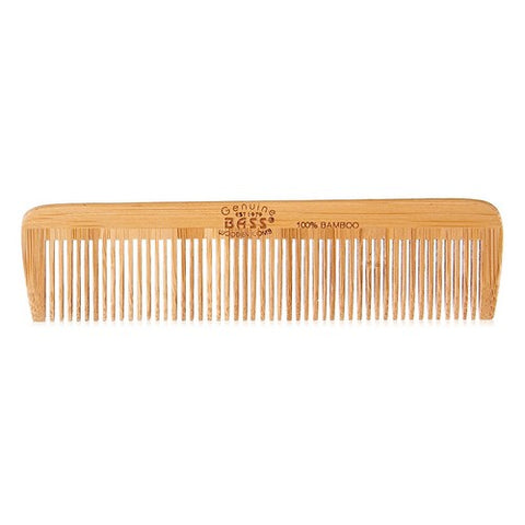 Bass Brushes, Bamboo Wood Tortoise Pocket Comb, 1 Count Bass Brushes