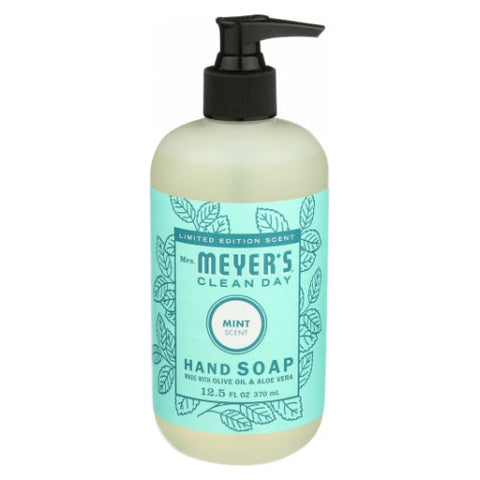 Mrs. Meyer's, Hand Soap with Olive Oil & Aloe Vera, 12.5 Oz (Case of 6) Mrs. Meyer's