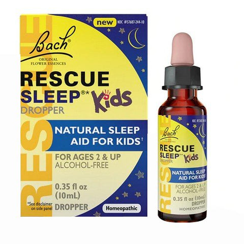 Bach, Rescue Sleep Kids Dropper, 10 ML Bach