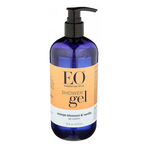 EO Products, EO Shower Gel Orange Blossom Vanilla, 16 Oz EO Products