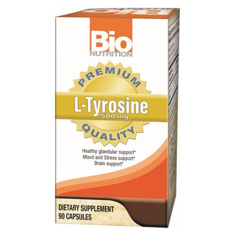 Bio Nutrition Inc, L Tyrosine, 500mg, 90 Caps Bio Nutrition Inc