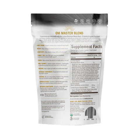 Om Mushrooms, Master Blend, 54 Grams Om Mushrooms