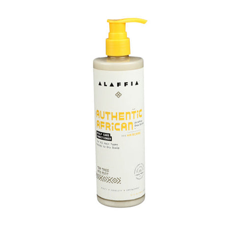 Alaffia, Authentic African Scalp Care Conditioner, Tea Tree & Mint 12 Oz Alaffia