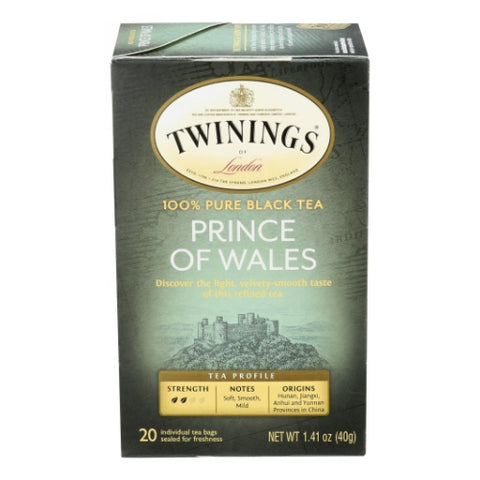 Prince of Wales Tea 20 Bags (Case of 6) by Twinings Tea