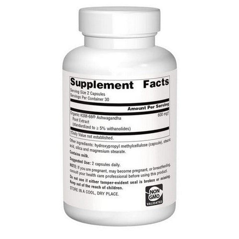 Planetary Herbals, Ksm-66 Ashwagandha Root Extract, 300 mg, 60 Veg Caps Planetary Herbals