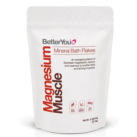 Betteryou, Magnesium Muscle Flakes, 35.27 Oz Betteryou